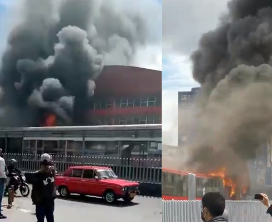 incendio transmilenio