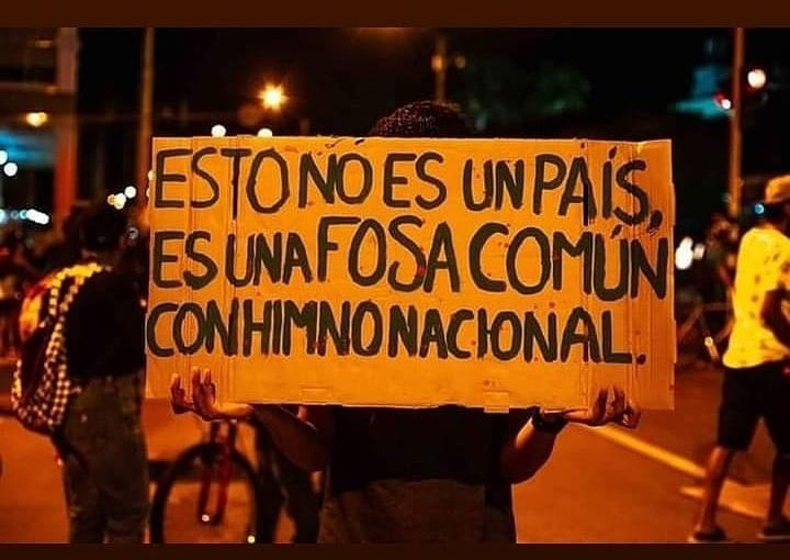 protesta bogotá